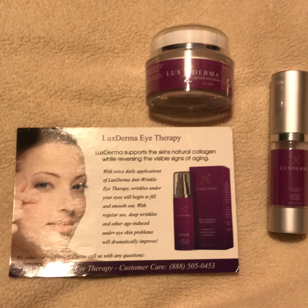LuxDerma Eye Therapy Skin Cream, Eye Serum
